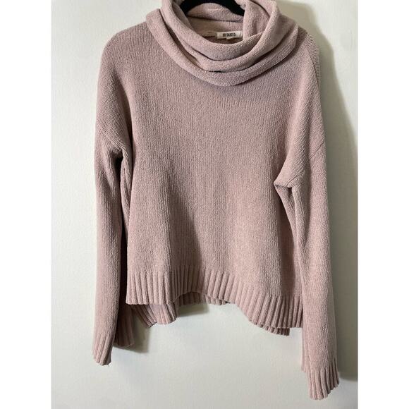 BB Dakota Rose Pink Knit Turtleneck Sweater Sz S - Picture 1 of 3